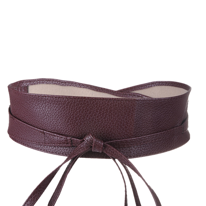 1PC-Fashion-Spring-Autumn-Women-Lady-Metallic-Color-Soft-Leather-Wide-Belt-Self-Tie-Wrap-Waist-3