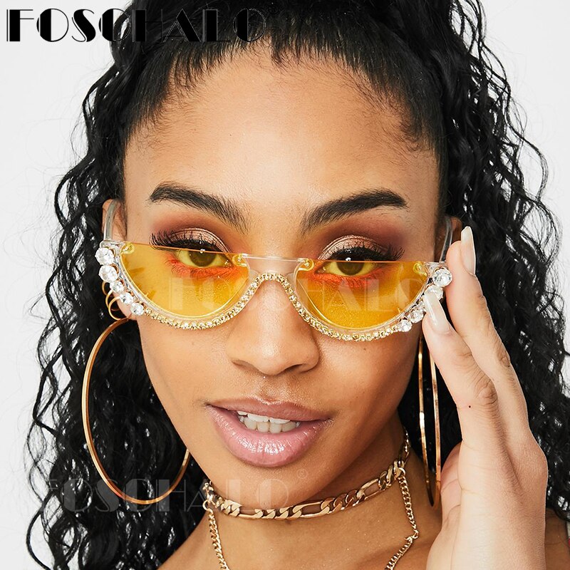 Diamond-Cat-Eye-Sunglasses-Women-2020-Semi-Rimless-Sun-Glasses-Luxury-Brand-Designer-Crystal-Frame-Rhinestone-2
