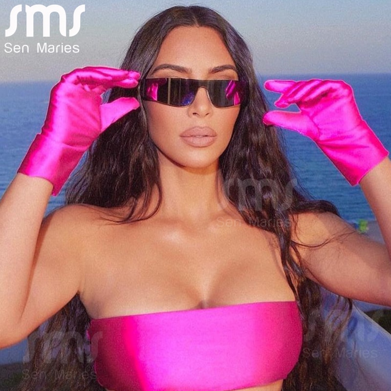 Oversized Kardasha Rimless Sunglasses For Women