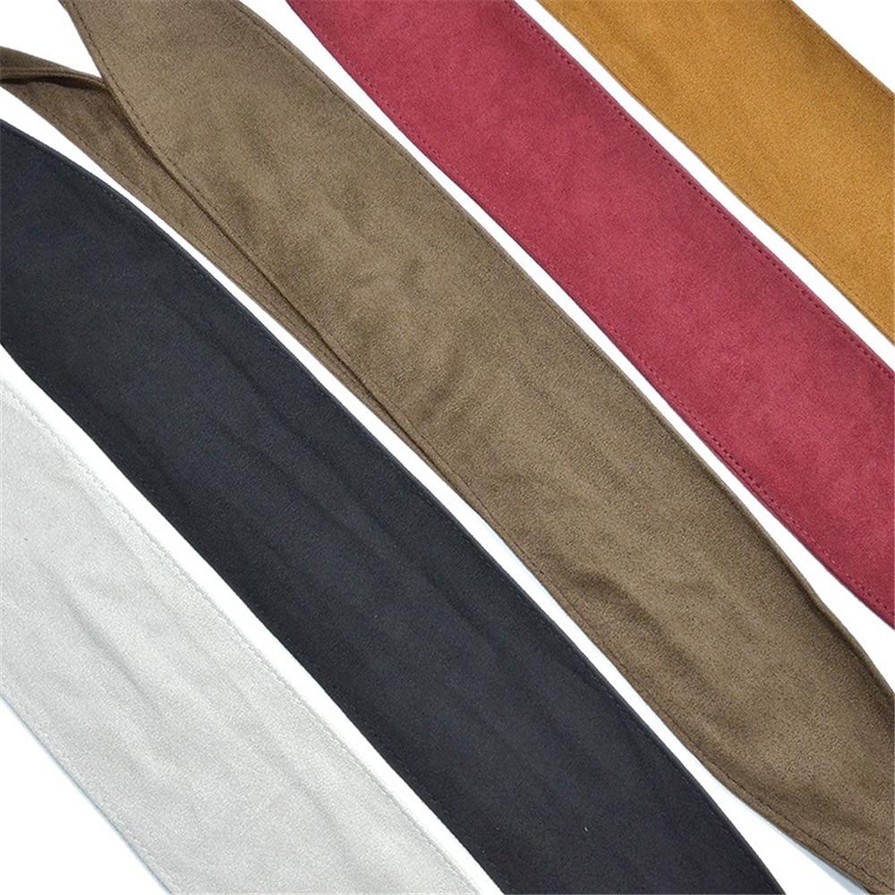 Womens-Soft-Velvet-Wrap-Around-Obi-Belt-Waist-Boho-Band-Wide-Belt-Women-Obi-Belt-Solid-3